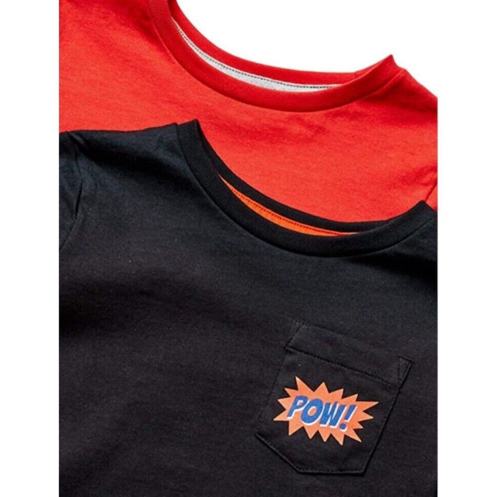 Boys Short-Sleeve T-Shirts Pack of 3 Size 8 Medium - Picture 4 of 4
